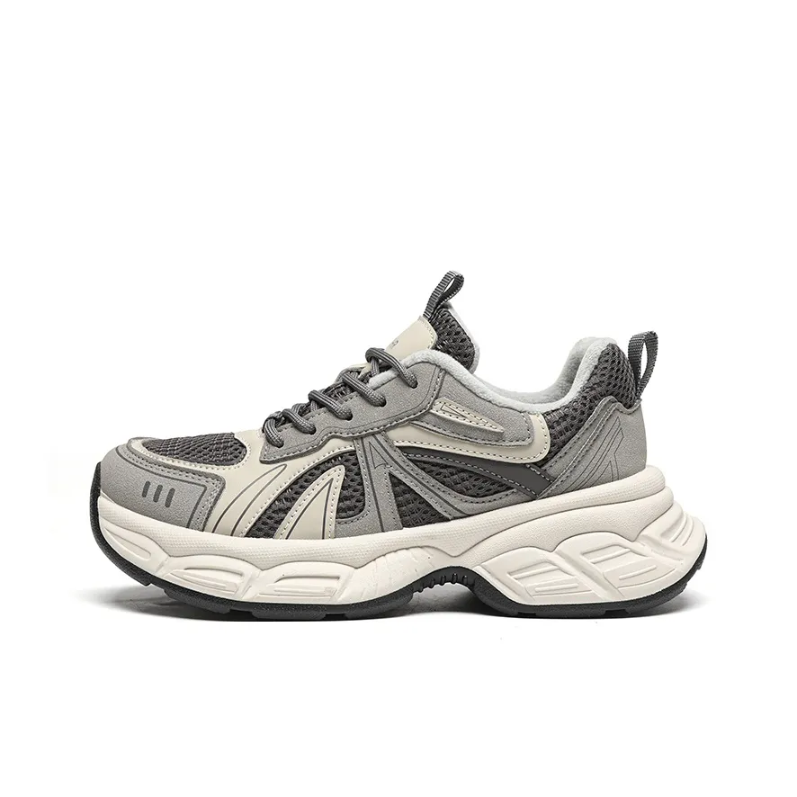 ZHR Амортизация Износостойкие Низкие Топ Кроссовки с Толстой Подошвой Женские