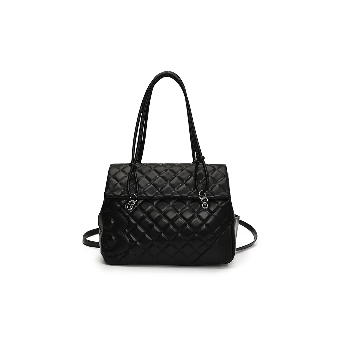 NOMK ПУ (полиуретан) Рюкзак Женские Черный Желтый Белый Серебристый