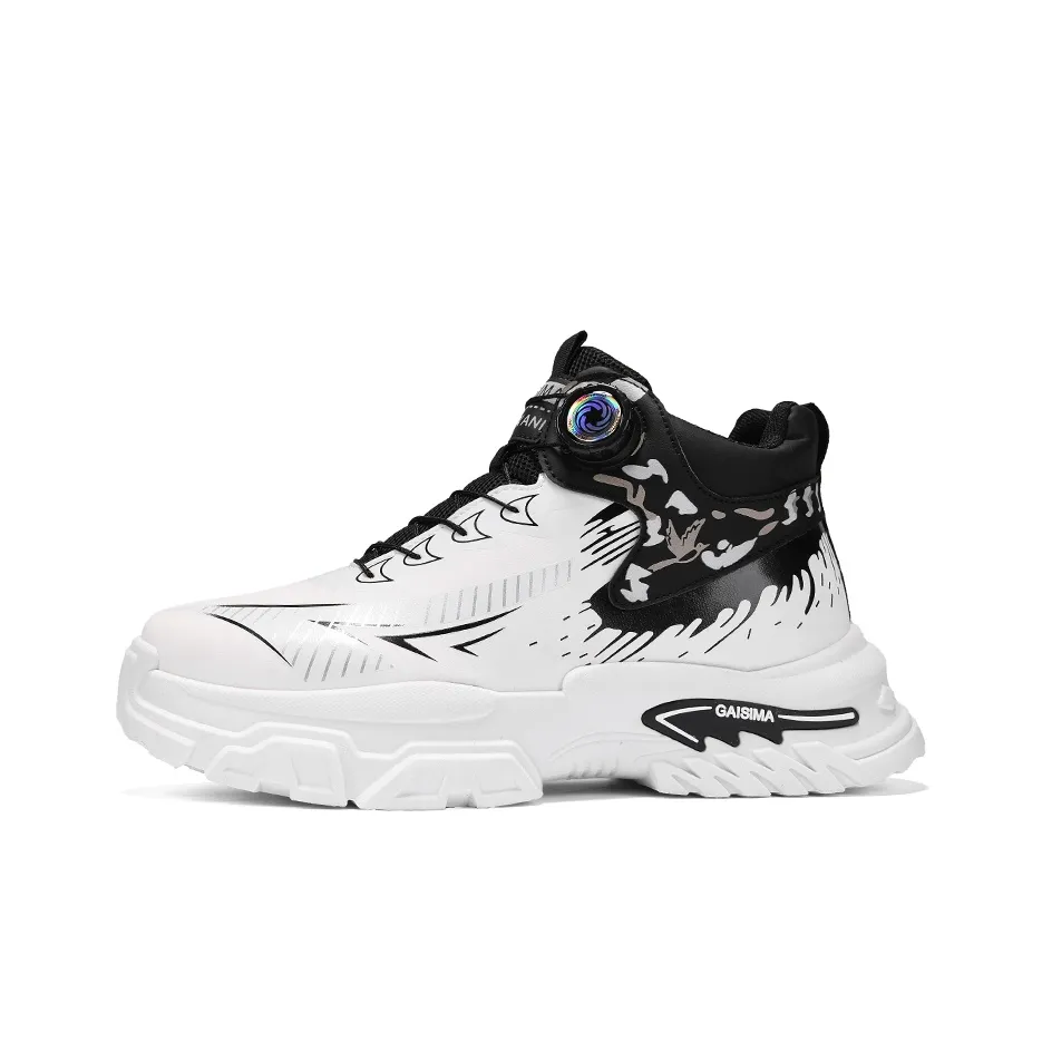 GAISIMA Противоскользящие высокие топовые массивные кроссовки для мужчин