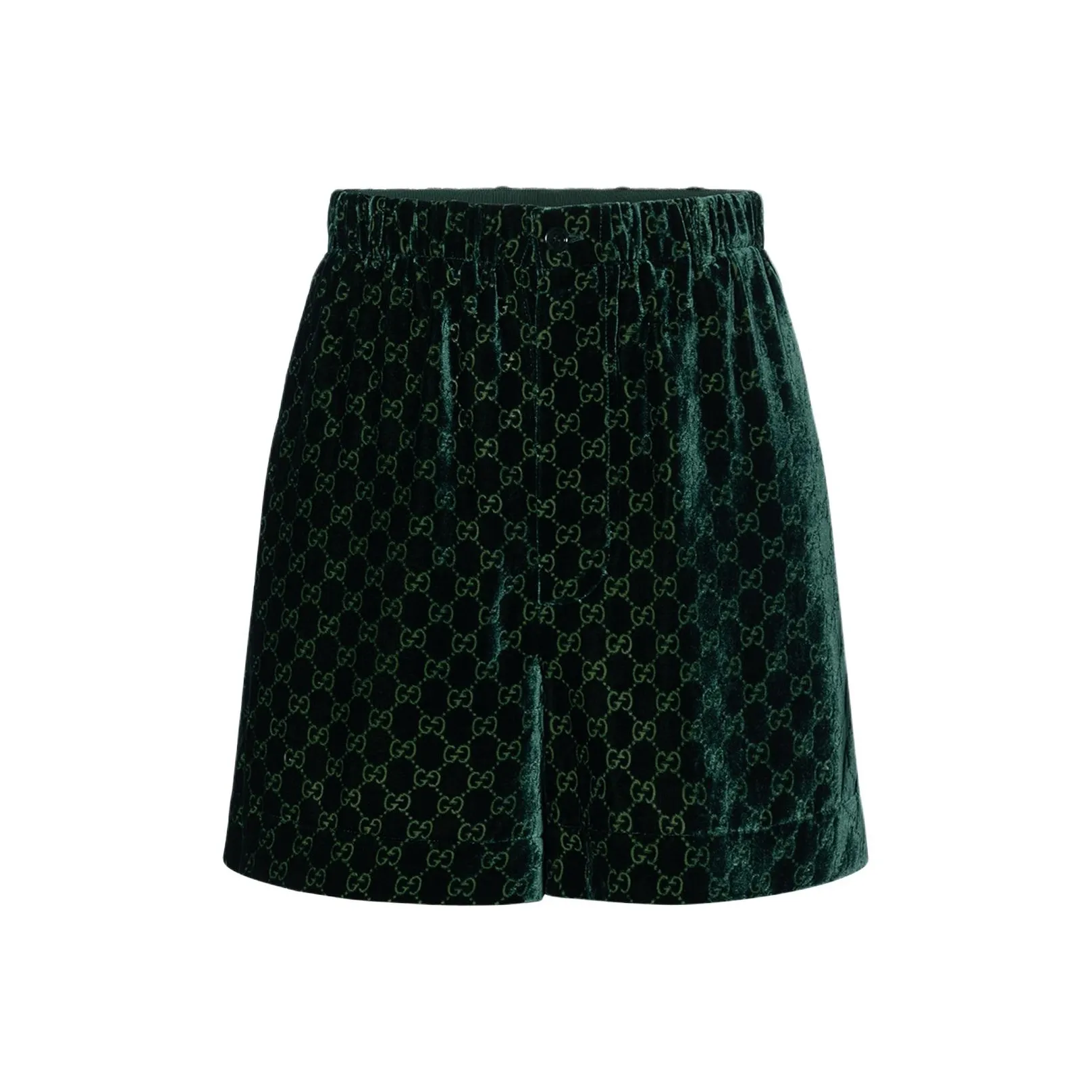 GUCCI Повседневные шорты женские темно-зеленый
