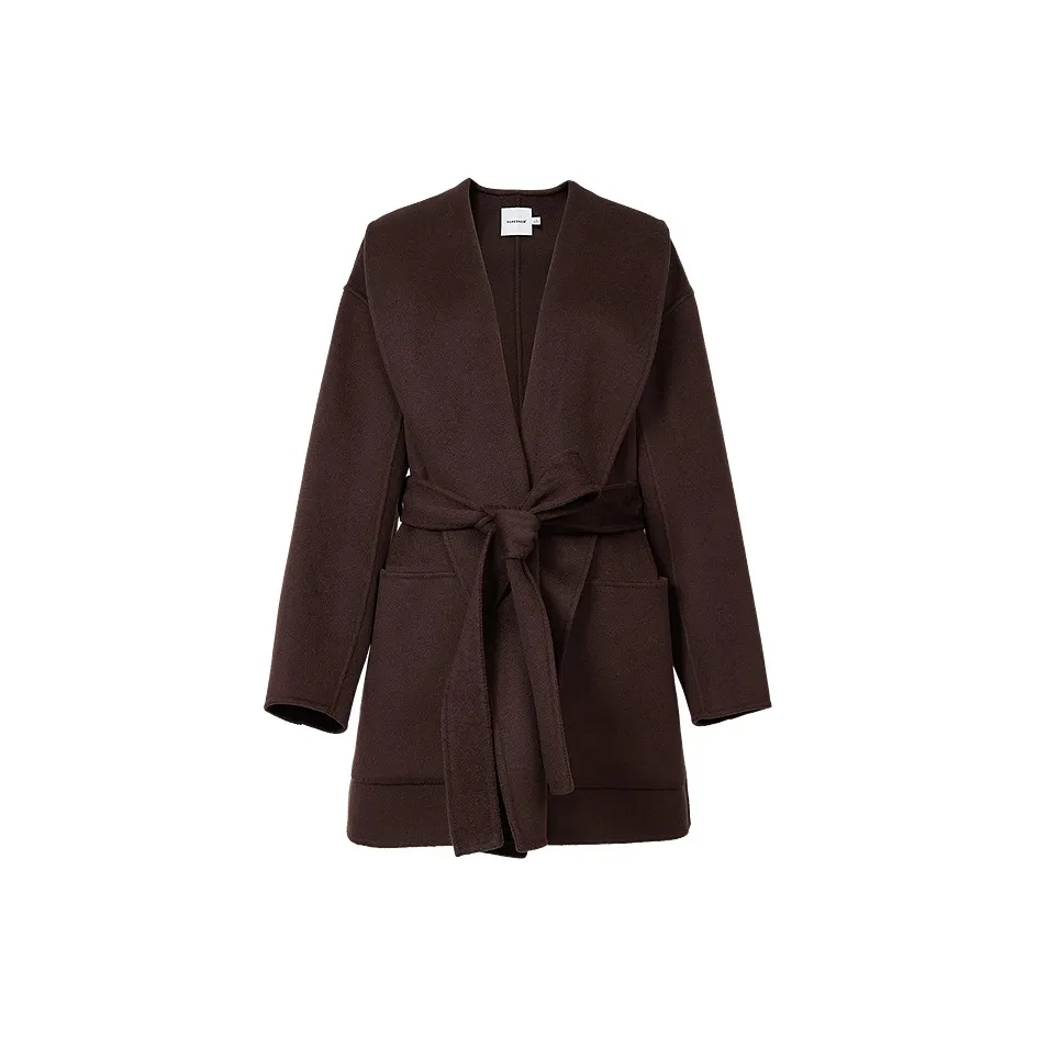 Hopeshow Красный кофе 159 Женское пальто