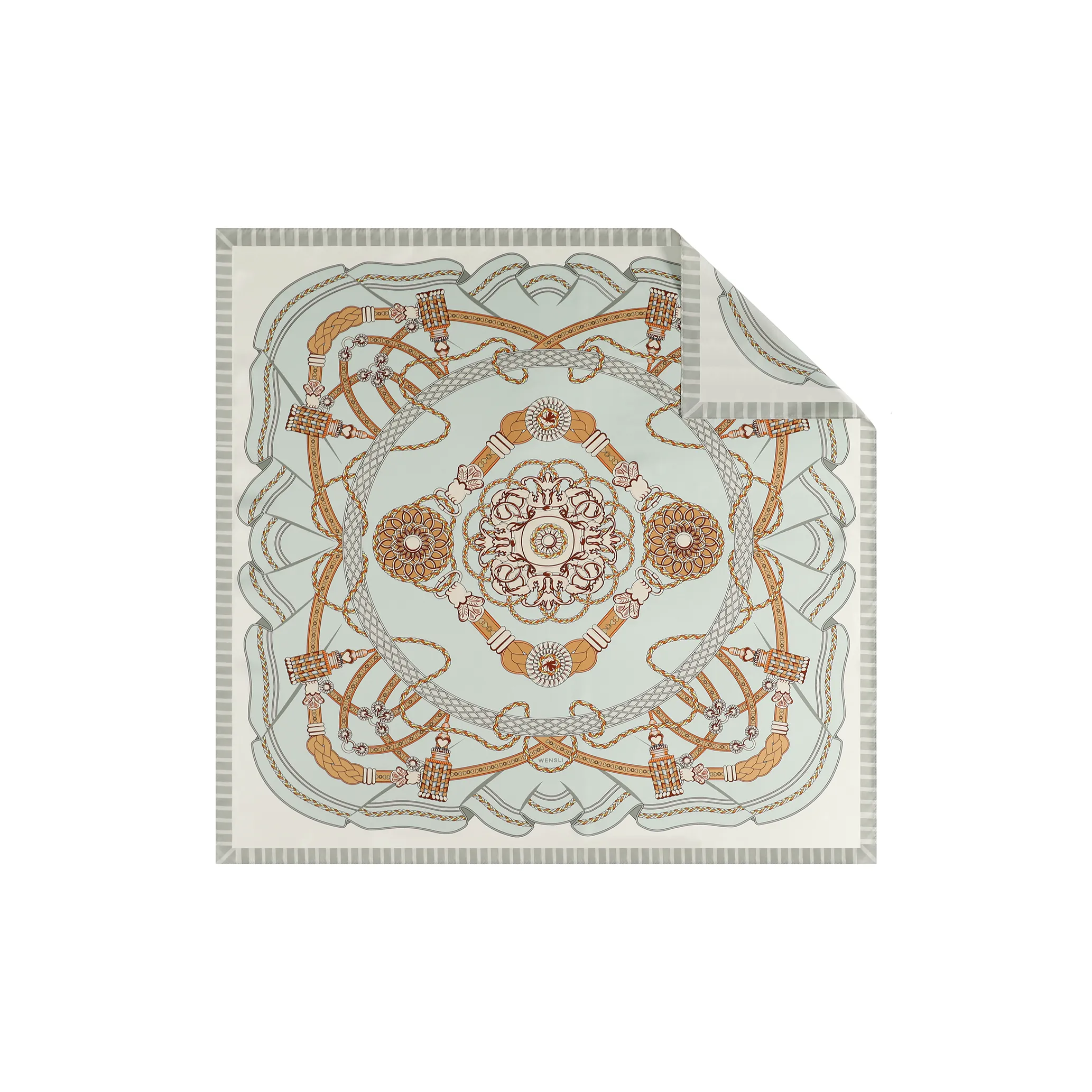 WENSLI 100% шелк из тутового шелкопряда Шарф Шаль Большой платок Time And Космос Изображения Женские