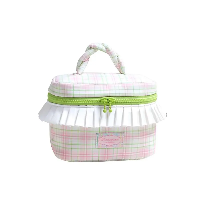 RULINSHI Большая емкость переносной сумка для хранения путешествие милый нишевый переносной сумка для хранения косметичка сумка для туалетных принадлежностей