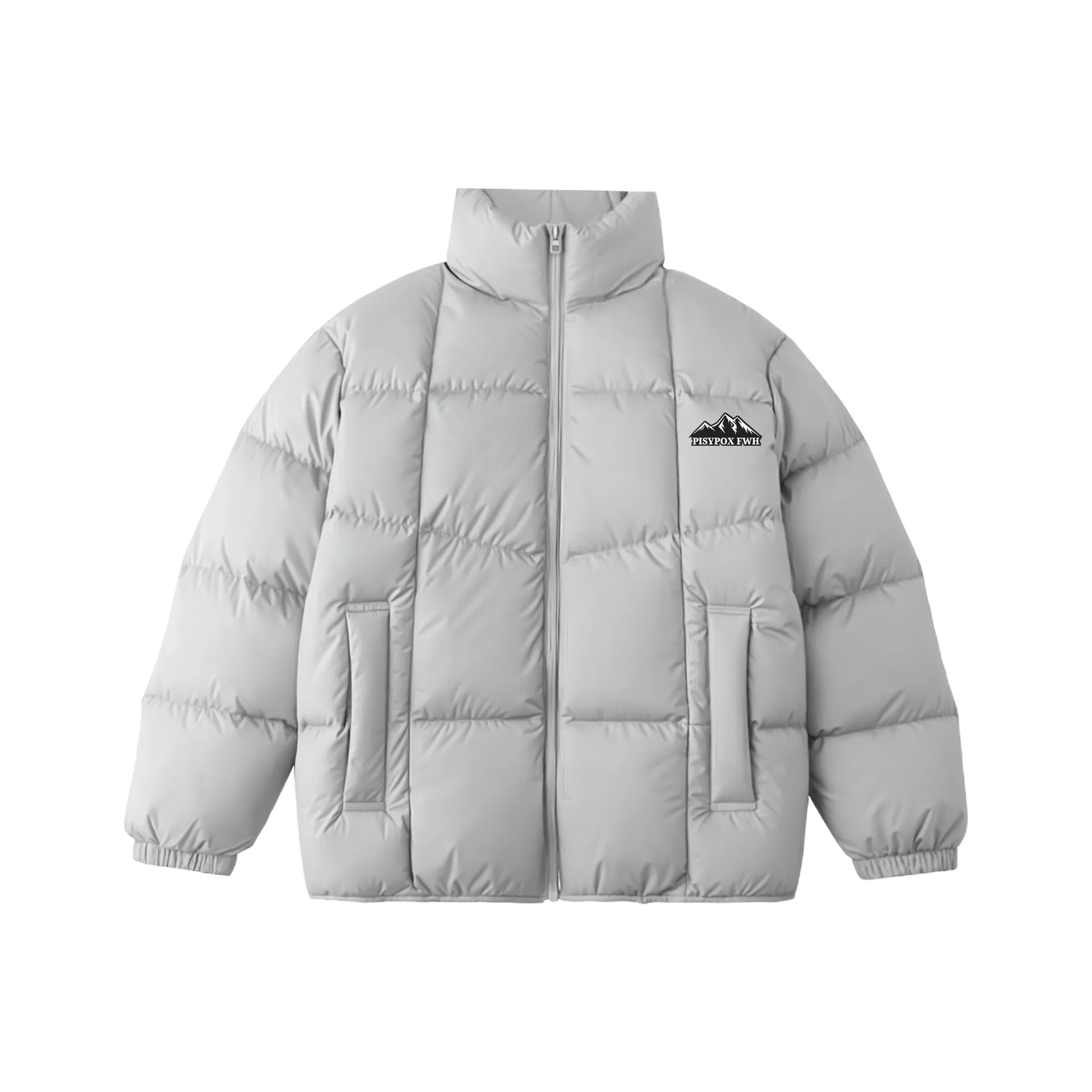 PISYPOX 90% Белый Утиный Пух Пальто Унисекс