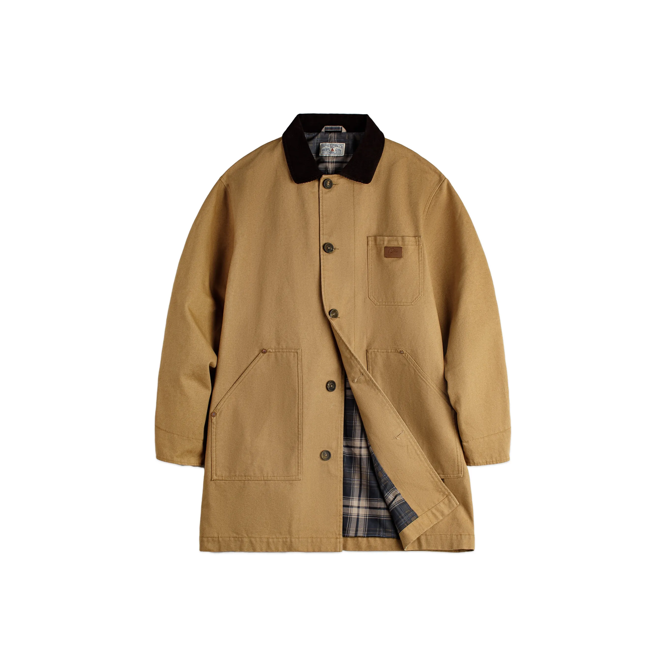 MADEN Amekaji Весенний Осенний Тренчкот Унисекс