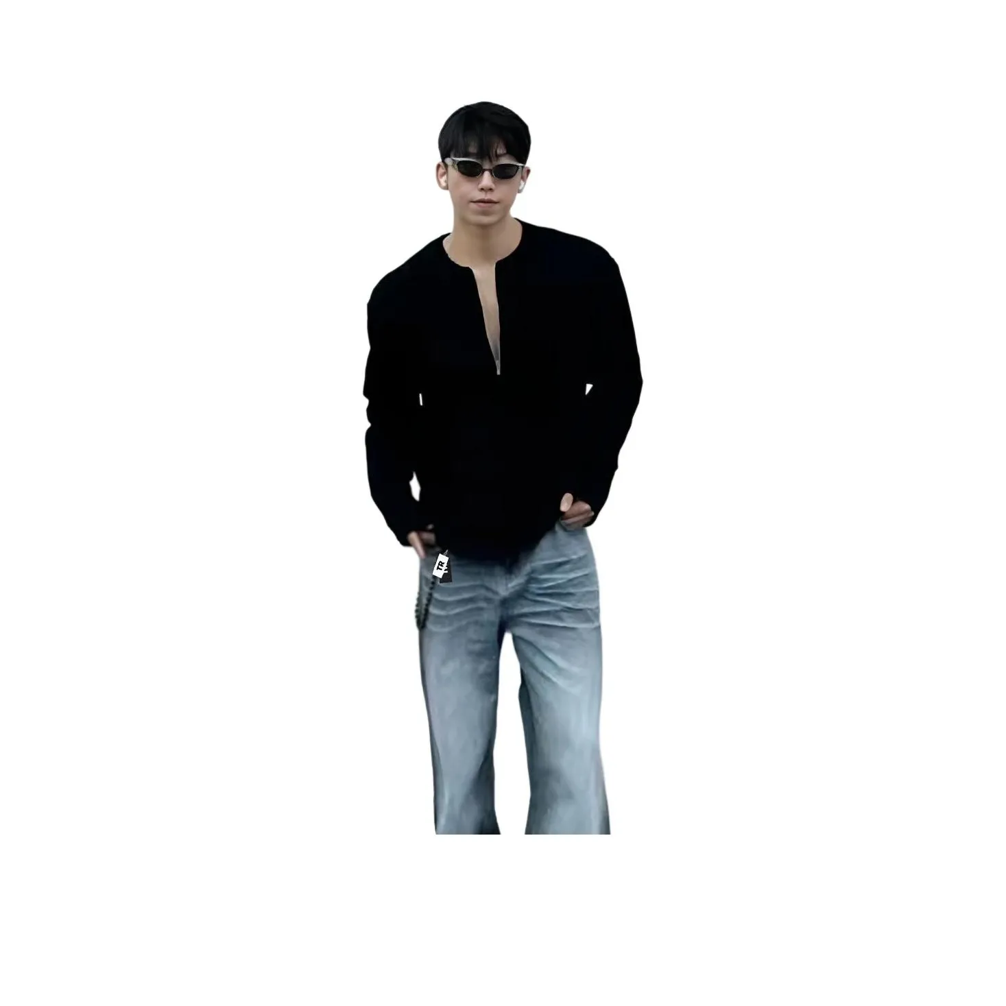 TR Черный Унисекс T-рубашки