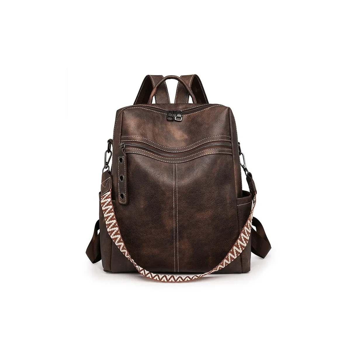 Ha Luxury ПУ (полиуретан) Рюкзак Стандартный Женский Многоцветный