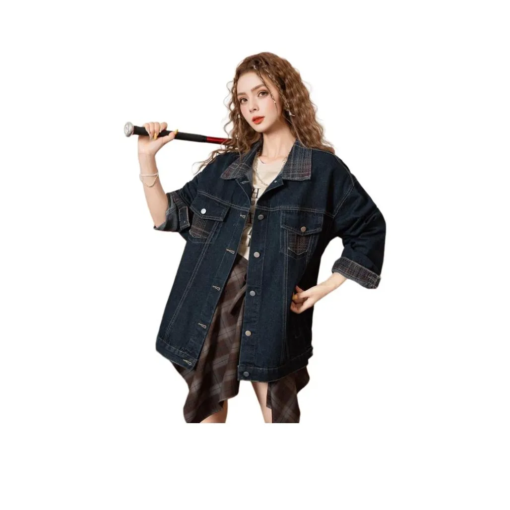 FAWENXIANGZI Джинсовая куртка Женская