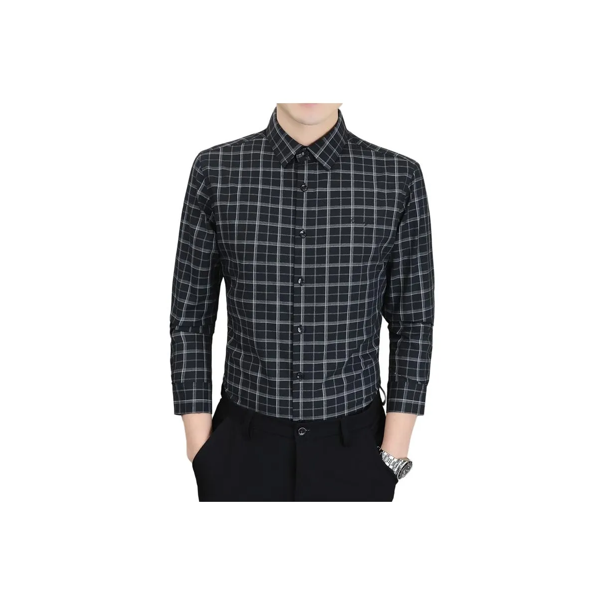 JIUDIIMAN Мужские рубашки