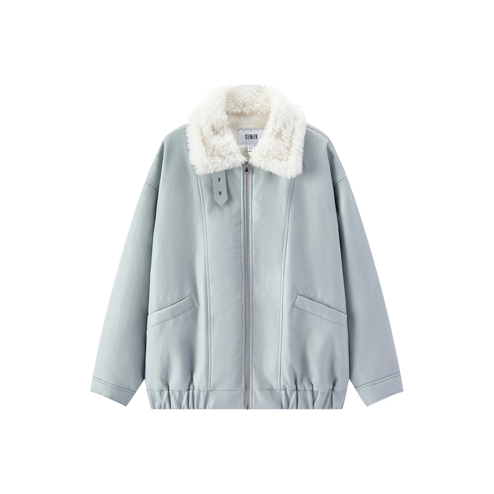 SEM R Mall Same Style Женская одежда Короткое пальто