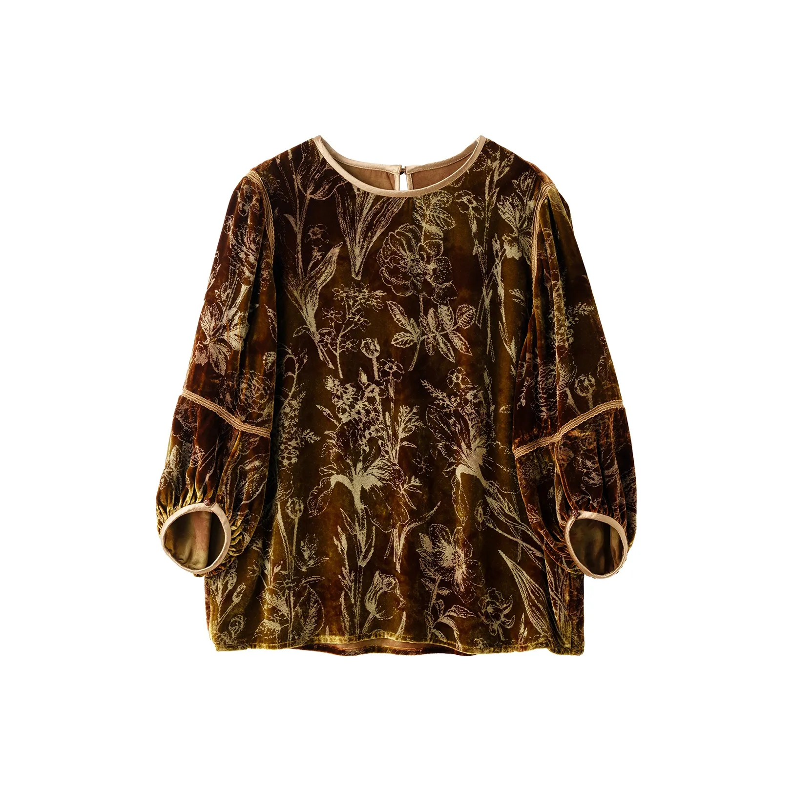 ZHEXI Красный Сандаловое дерево Цвет Женские Рубашки