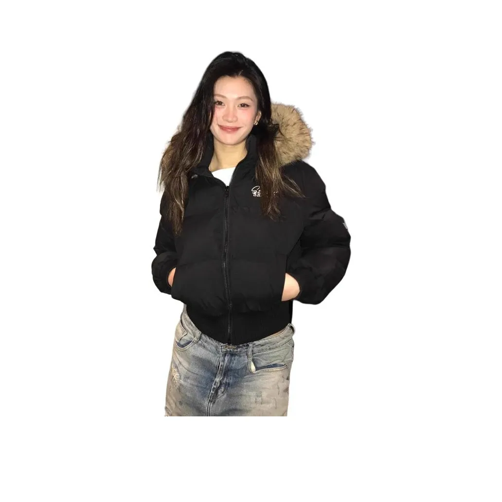 PZHK Черный Женский Пуховик