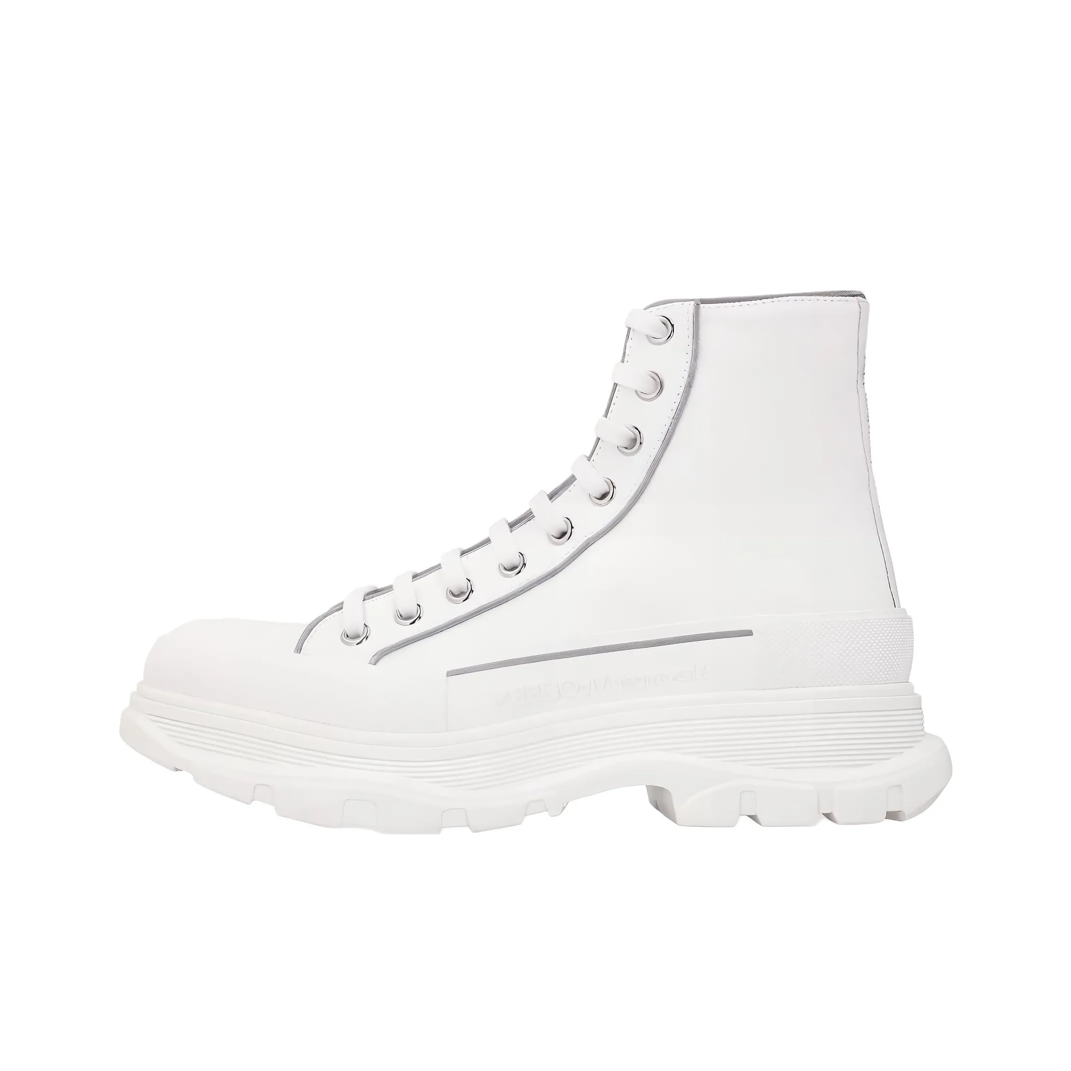 Alexander McQueen Ankle Boots Men White