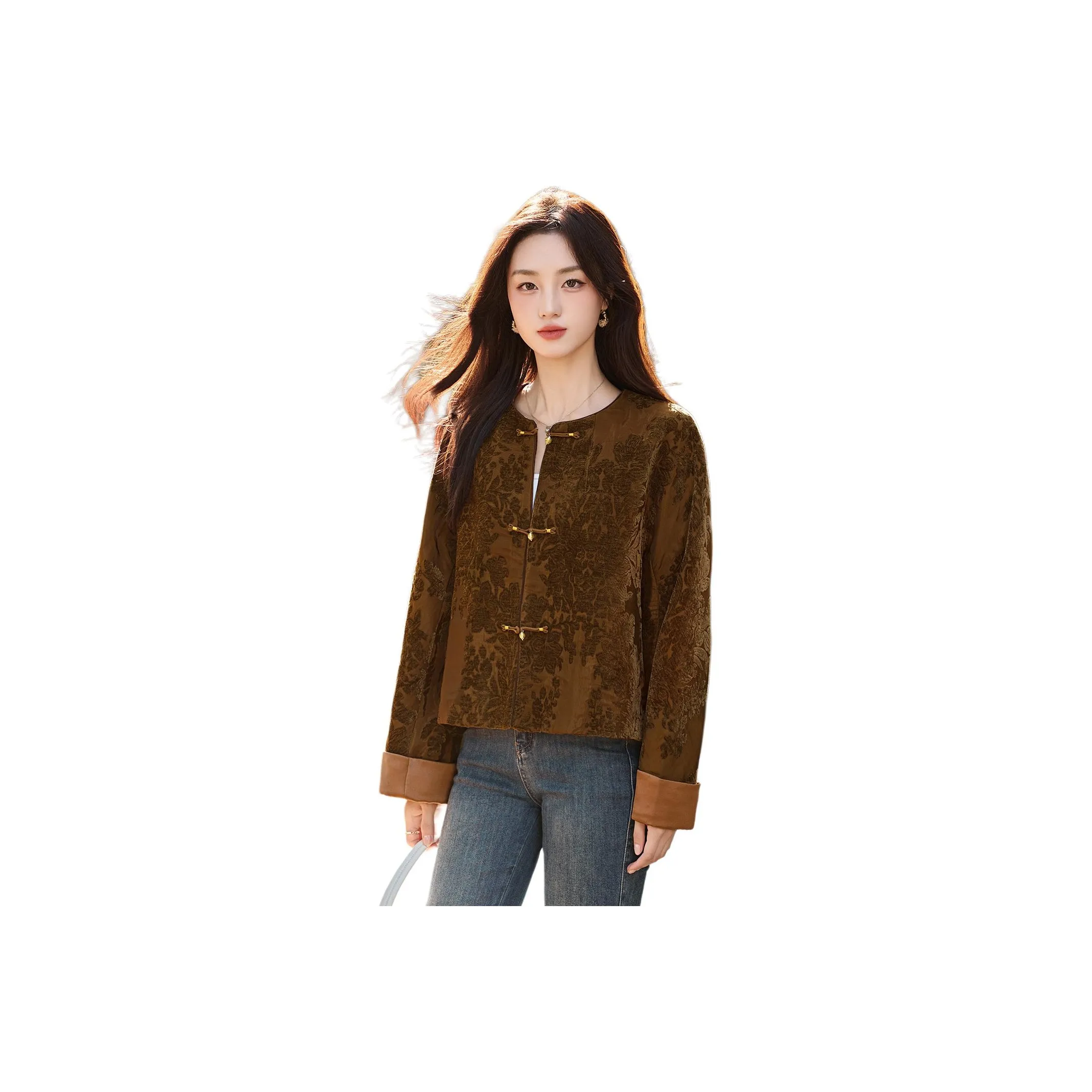 Kangaroo Коричневый Женские Куртки