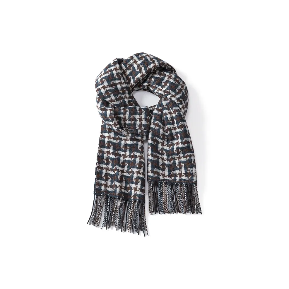 Jeccieziio Ткань Вязаные Шарфы Унисекс