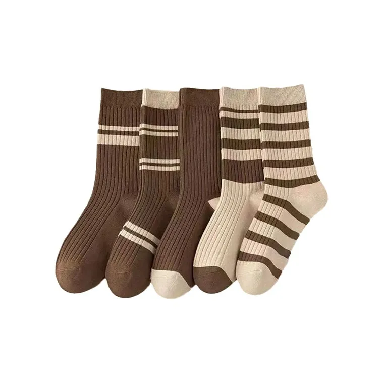NATTY Хаки Набор из 5 шт (ассорти) Женские носки Sets