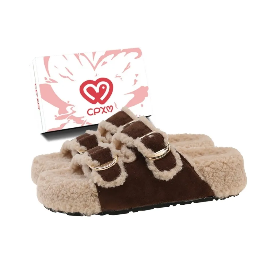 CPXO Элегантность Флис Тапочки Женские