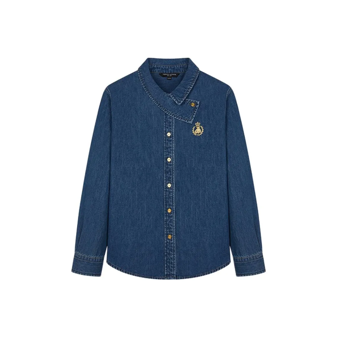 Teenie Weenie Средне-голубые Женские Рубашки