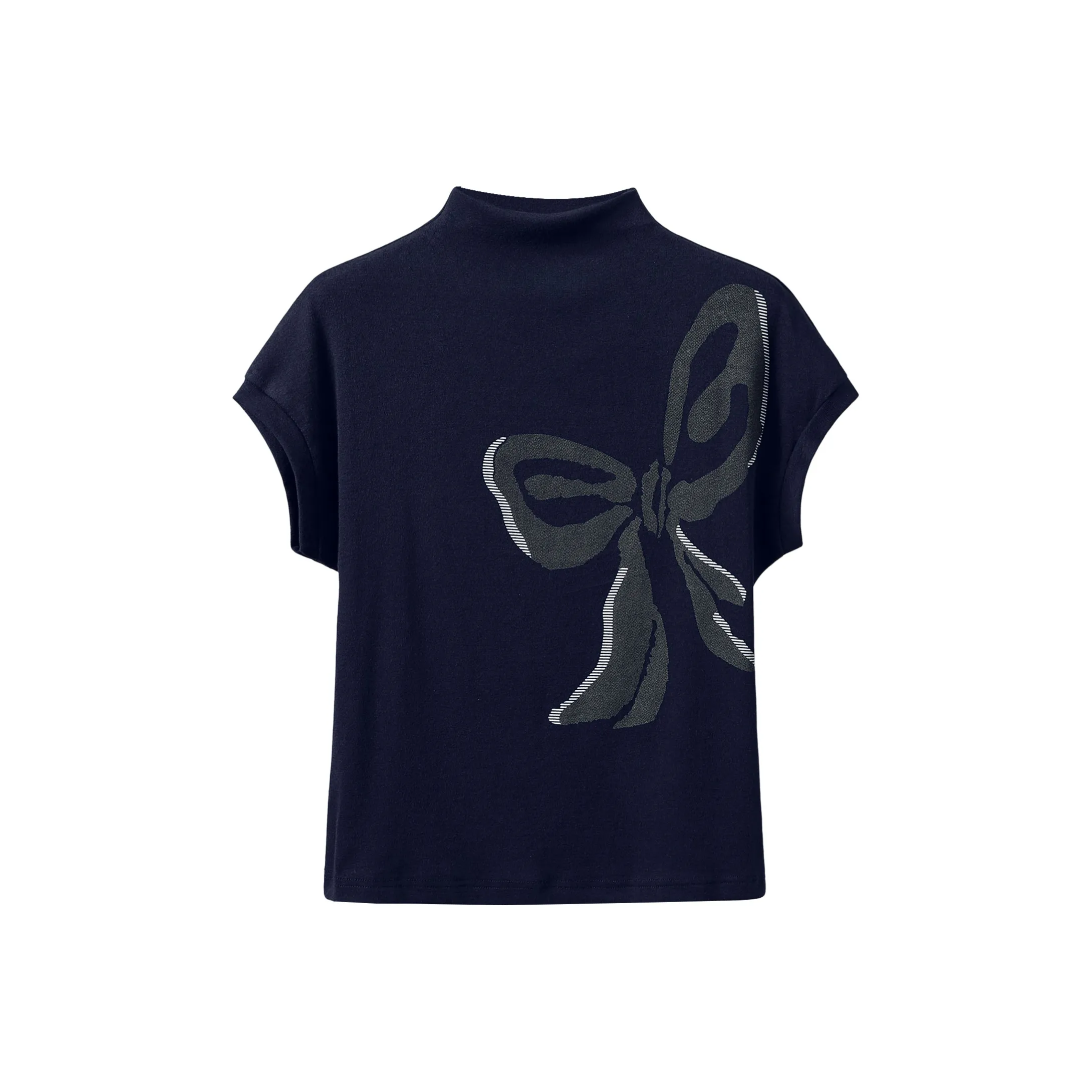 TOUCH Темно-синие женские футболки T