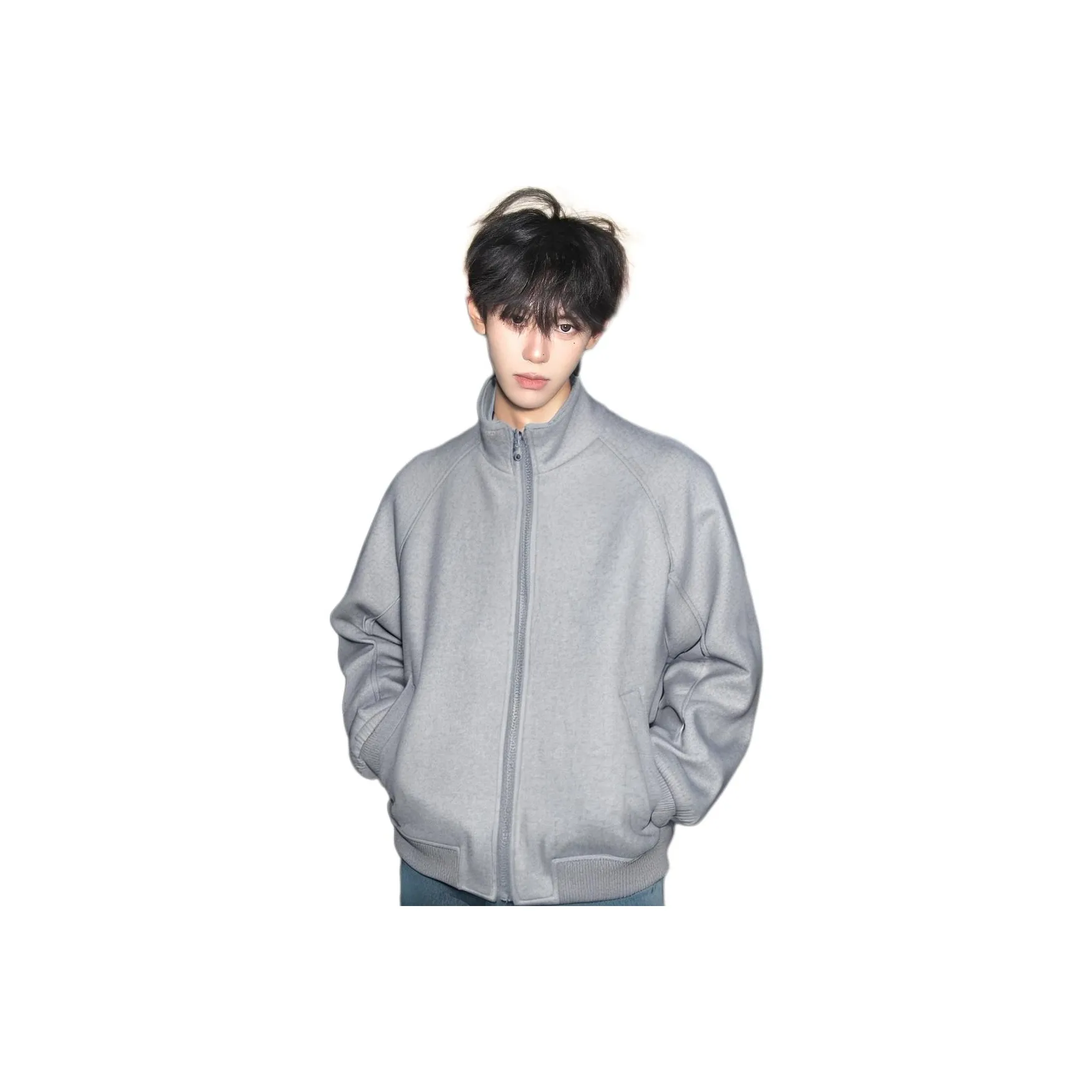 PEA Серый Унисекс Куртки