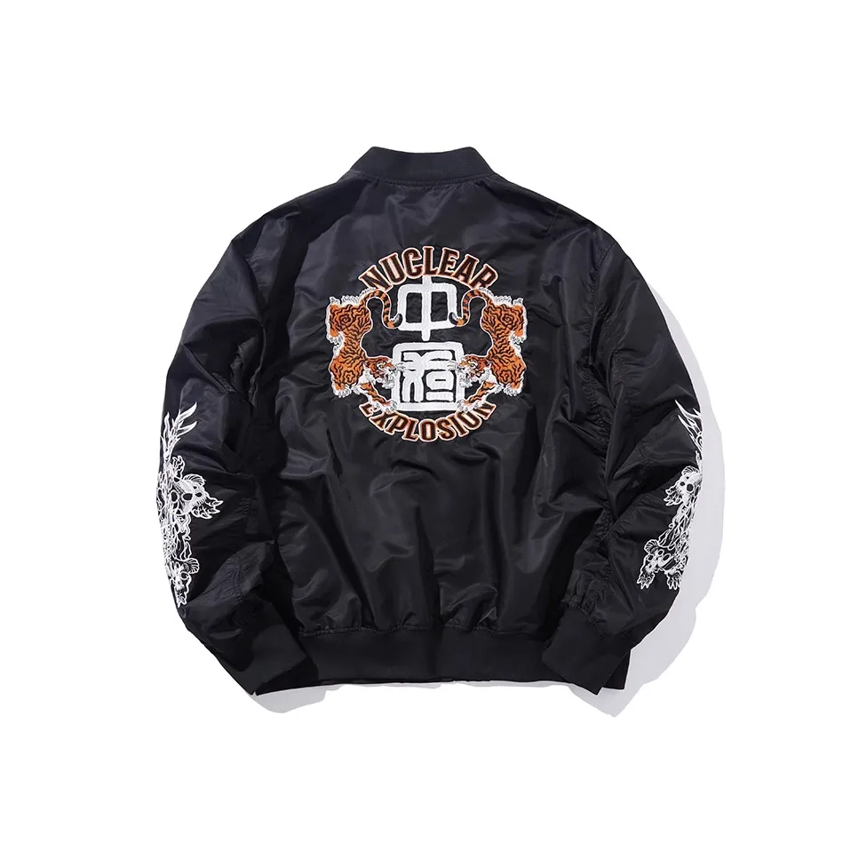 NUCLEAR EXPLOSION Бейсбольная куртка Мужская