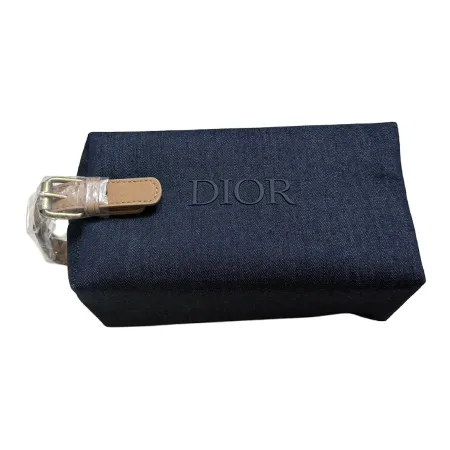 DIOR Деним Ткань Косметичка Портативное Хранение