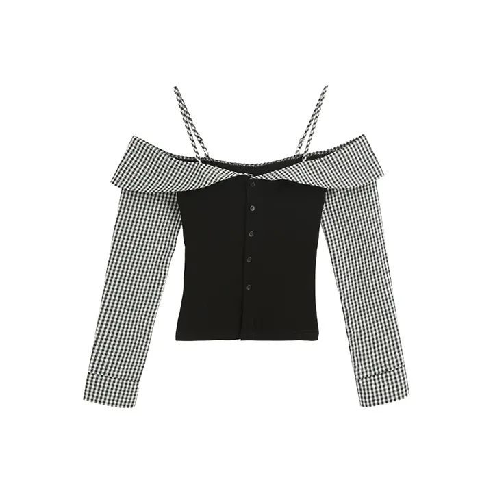 YINLEI Стандартная длинная рубашка с длинным рукавом женская