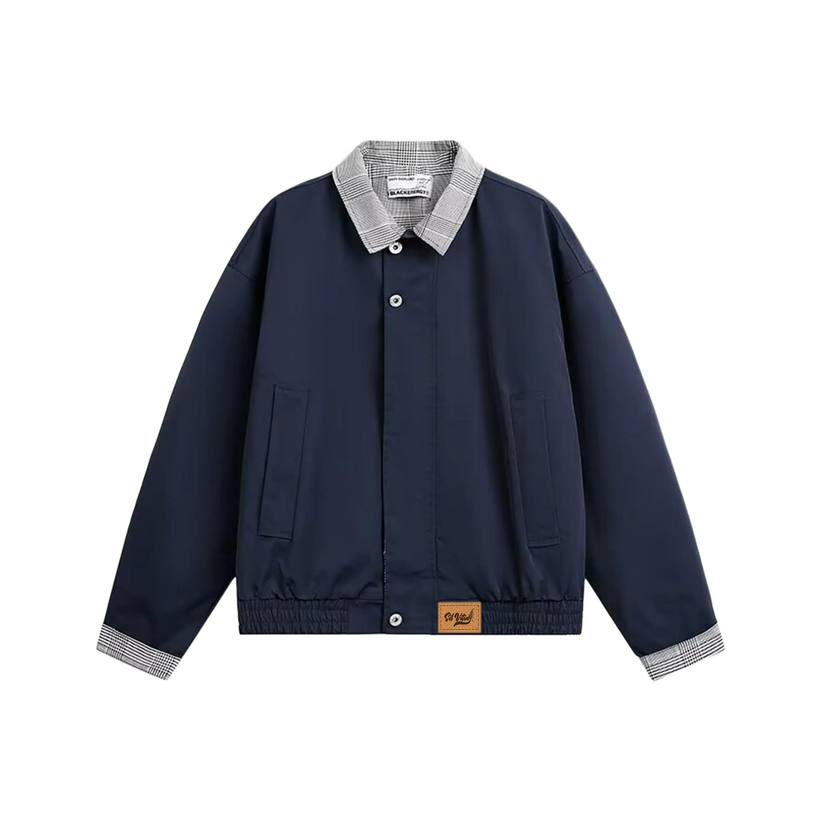 UPWARD LAB Темно-синие унисекс куртки