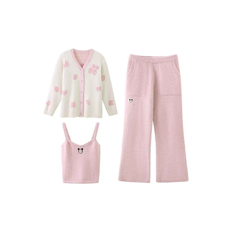 JINGYUN X Disney Пижамный комплект Женские Трёхкомпонентный комплект