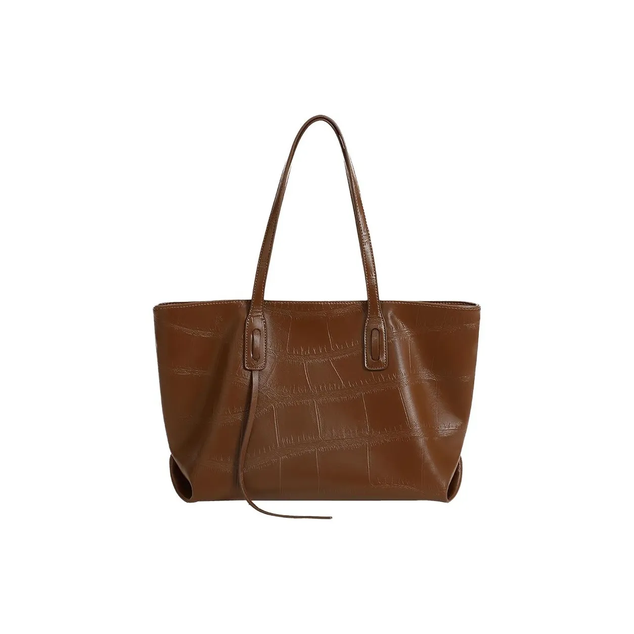 COMELY Коровья кожа синтетическая кожа сумка-тоут сумка для покупок сумка через плечо стандартная женская бежевая коричневая