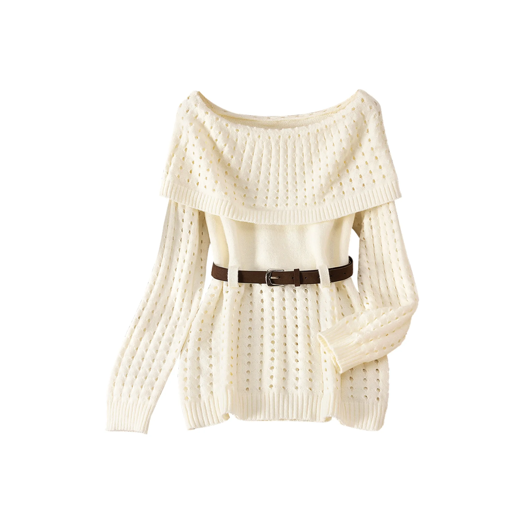 Cypress House Бежевый Женский Трикотаж