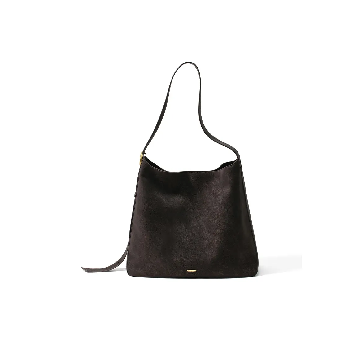 Simedin Корова Кожа Ведрообразная Сумка Плечевая Сумка Большая Женская Темно-Кофейный Warm Camel Коричневый