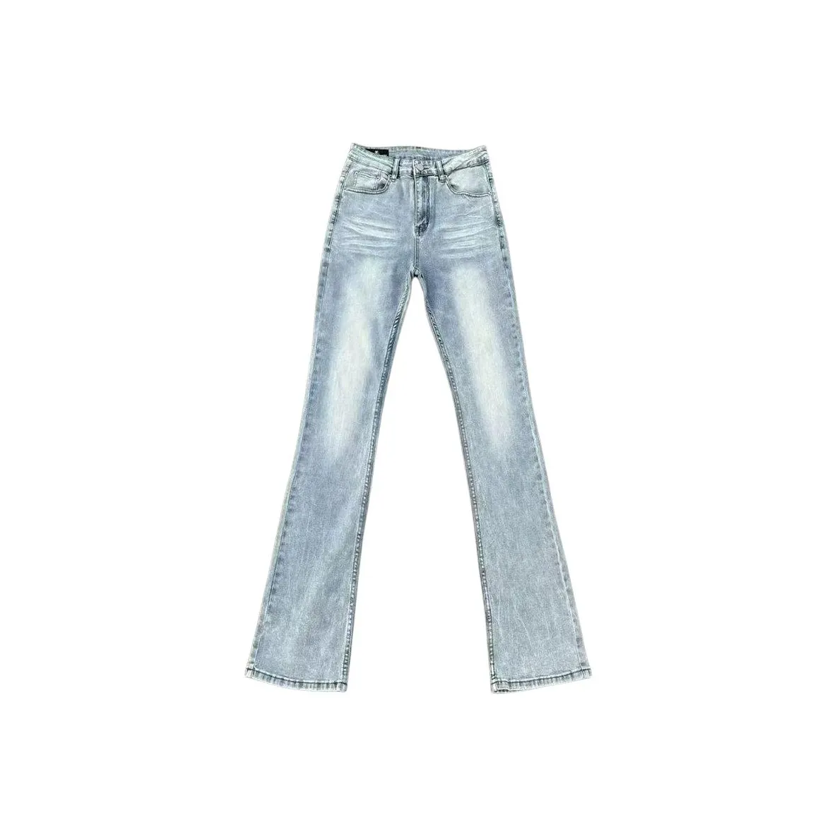 YICHEN Ice Синий [Slim Fit Облегающий и Тонкий] Унисекс Джинсы