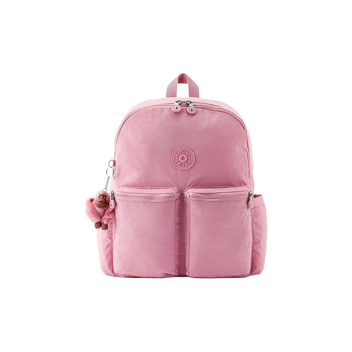 Kipling Ткань Рюкзак Большой Женский Лотос Розовый