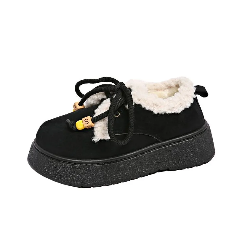 Wuji 13cm Кружево Вверх Сноубутсы Женские