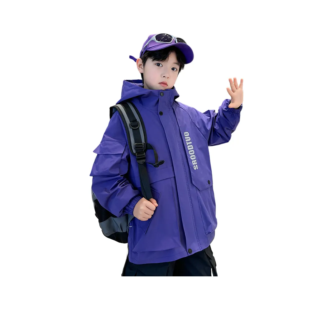 MAMIMAKA Фиолетовый Школьный возраст Ветровки