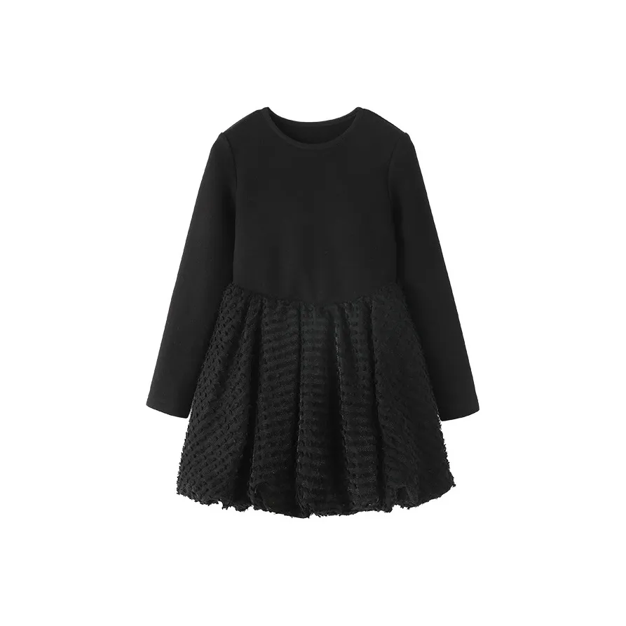 YUANYUAN GIRL Черные Детские Платья