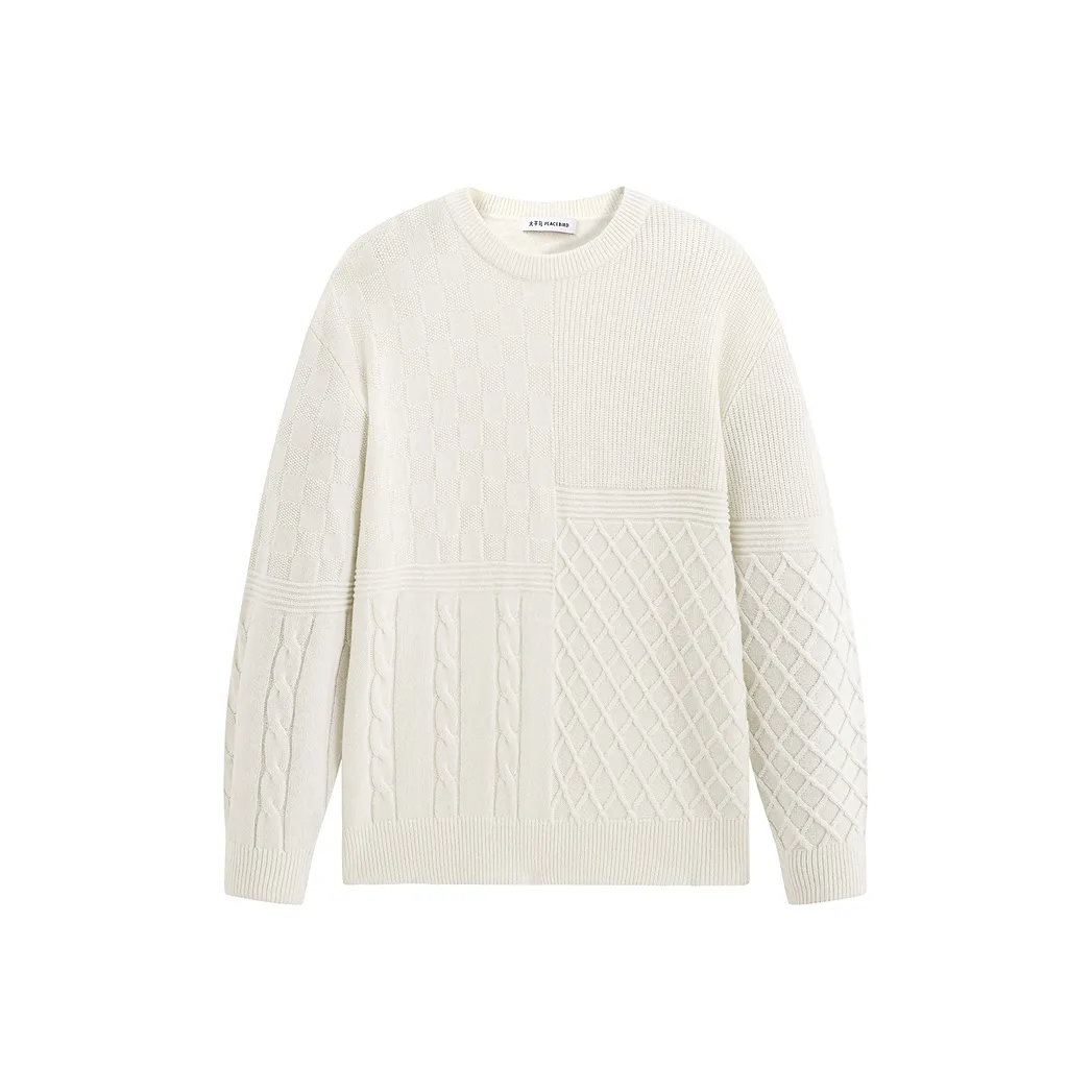 PEACEBIRD MEN Повседневный Свитер Мужской