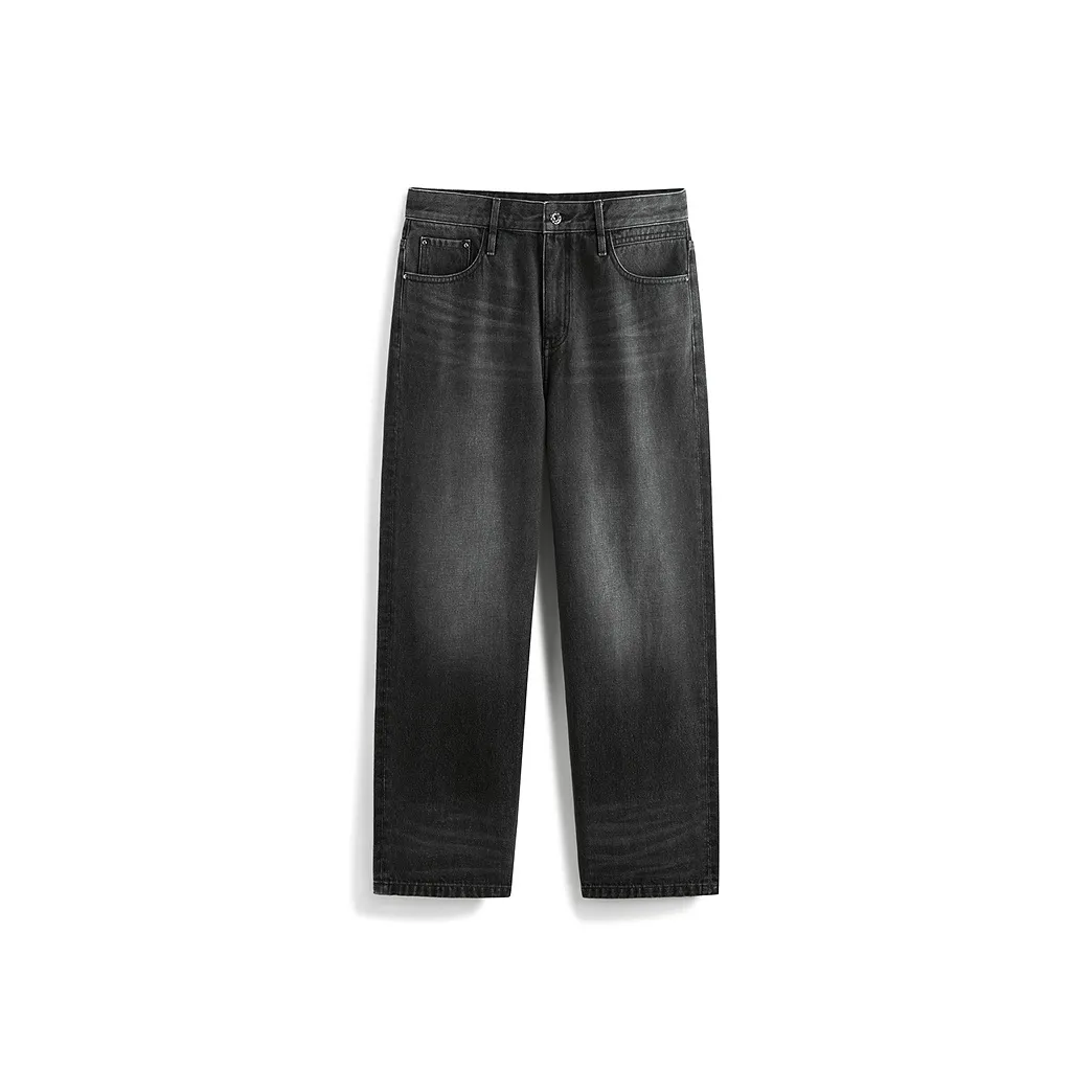 PEACEBIRD MEN Темно-серый Партия 1 Мужские Джинсы