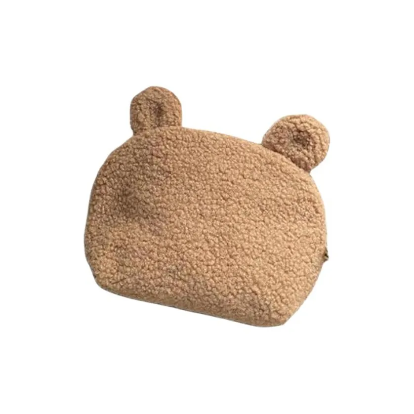 RULINSHI Большая емкость переносной оболочка сумка для хранения милый плюшевый косметичка сумка для туалетных принадлежностей