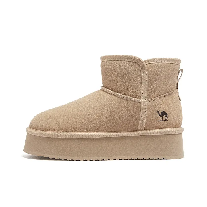 CAMEL Устойчивый к истиранию Амортизация Увеличение высоты 11,5 см Снеговые ботинки Женские