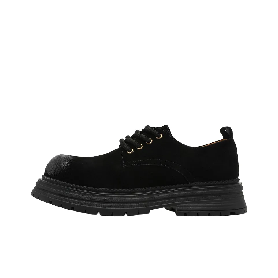 ZHENRAN Винтаж Пара Derby Обувь Повседневные кожаные туфли Мужской