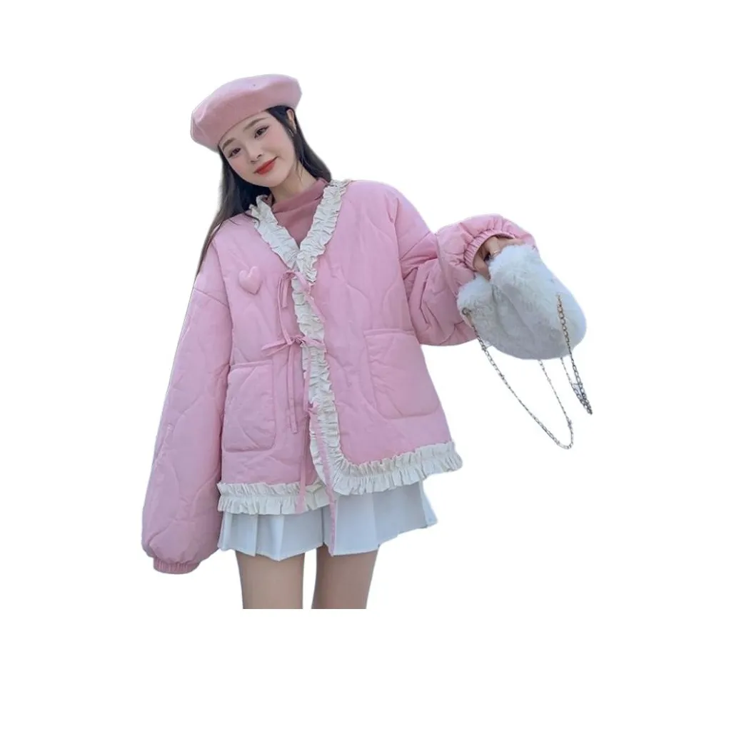 BONAS Розовый Женский Пуховик