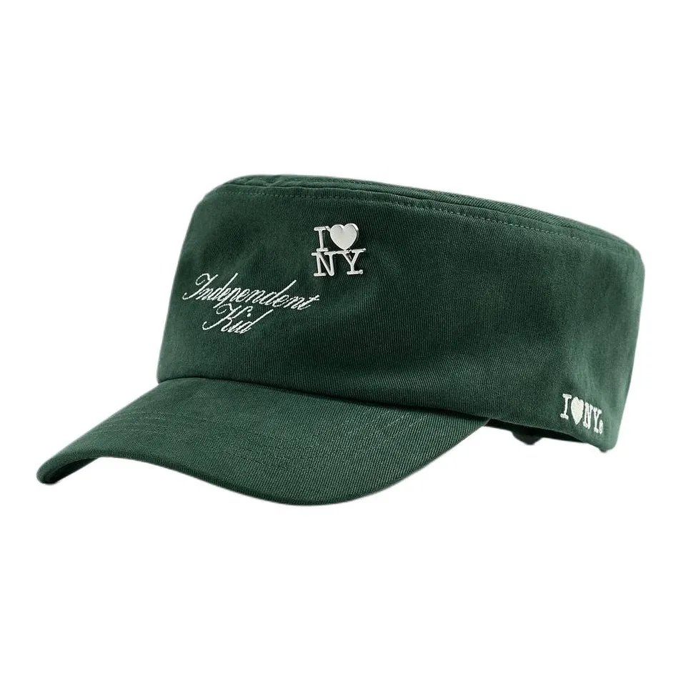 ZARA Хлопок Бейсболки Мужские Зеленые