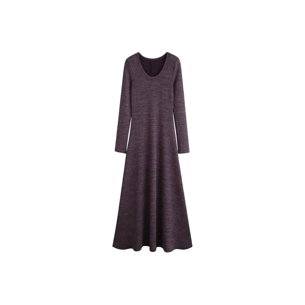 SYEEE WITH U Длинное платье с длинными рукавами женское