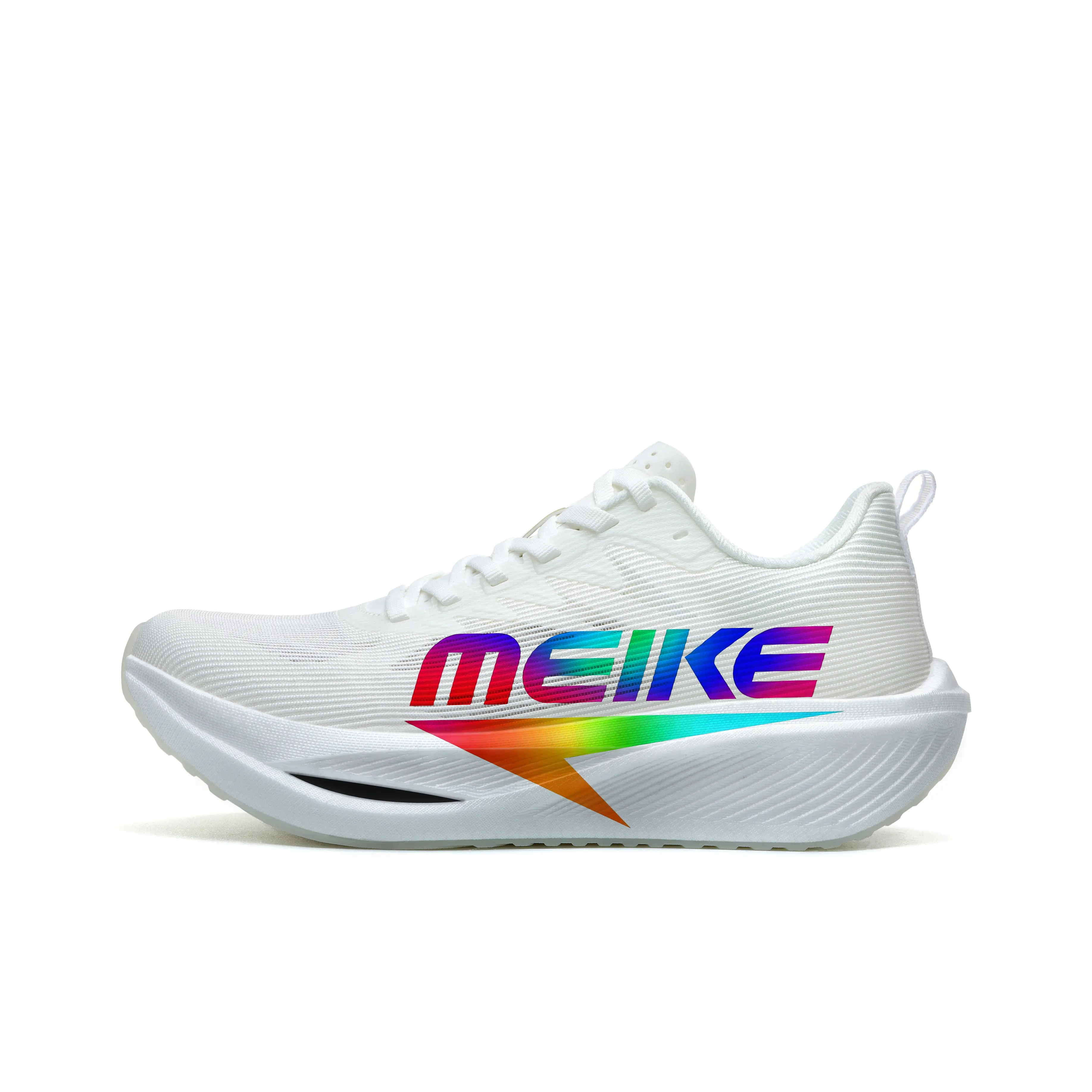 MEIKE Беговые кроссовки Low Top Белые Унисекс