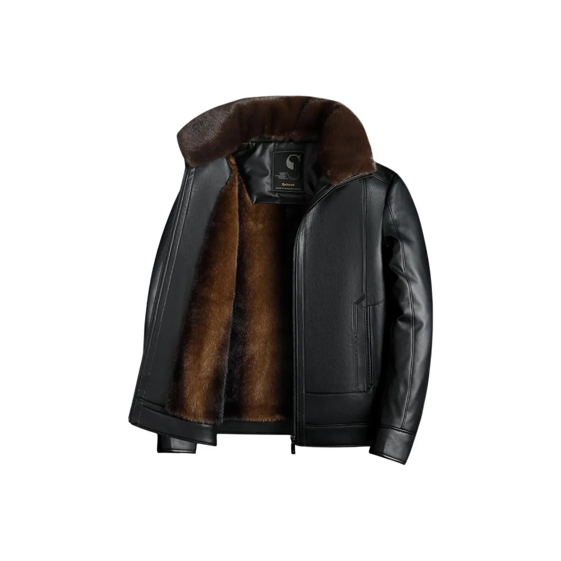 Vintage Cars Кожаная куртка Мужская