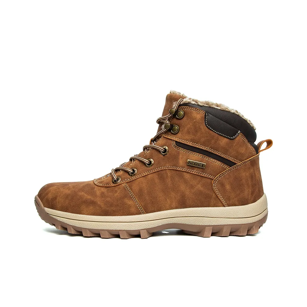 WAVECREST Термический Увеличивающий Высоту Устойчивый к Износу Водонепроницаемый Противоскользящий Короткие Снежные Ботинки Унисекс