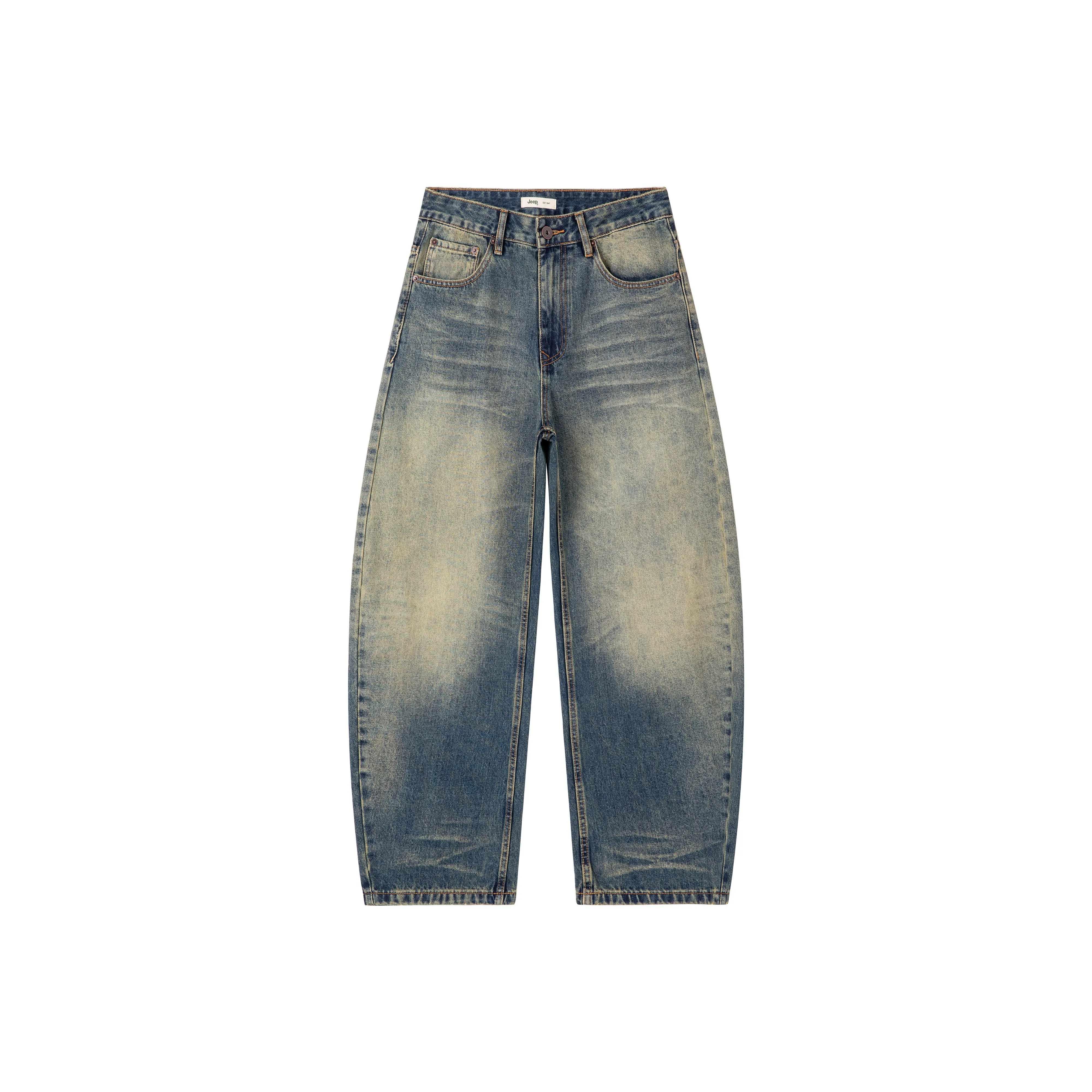 JEEP P755MWNQ36 Винтажный синий [Официальный] Унисекс Джинсы