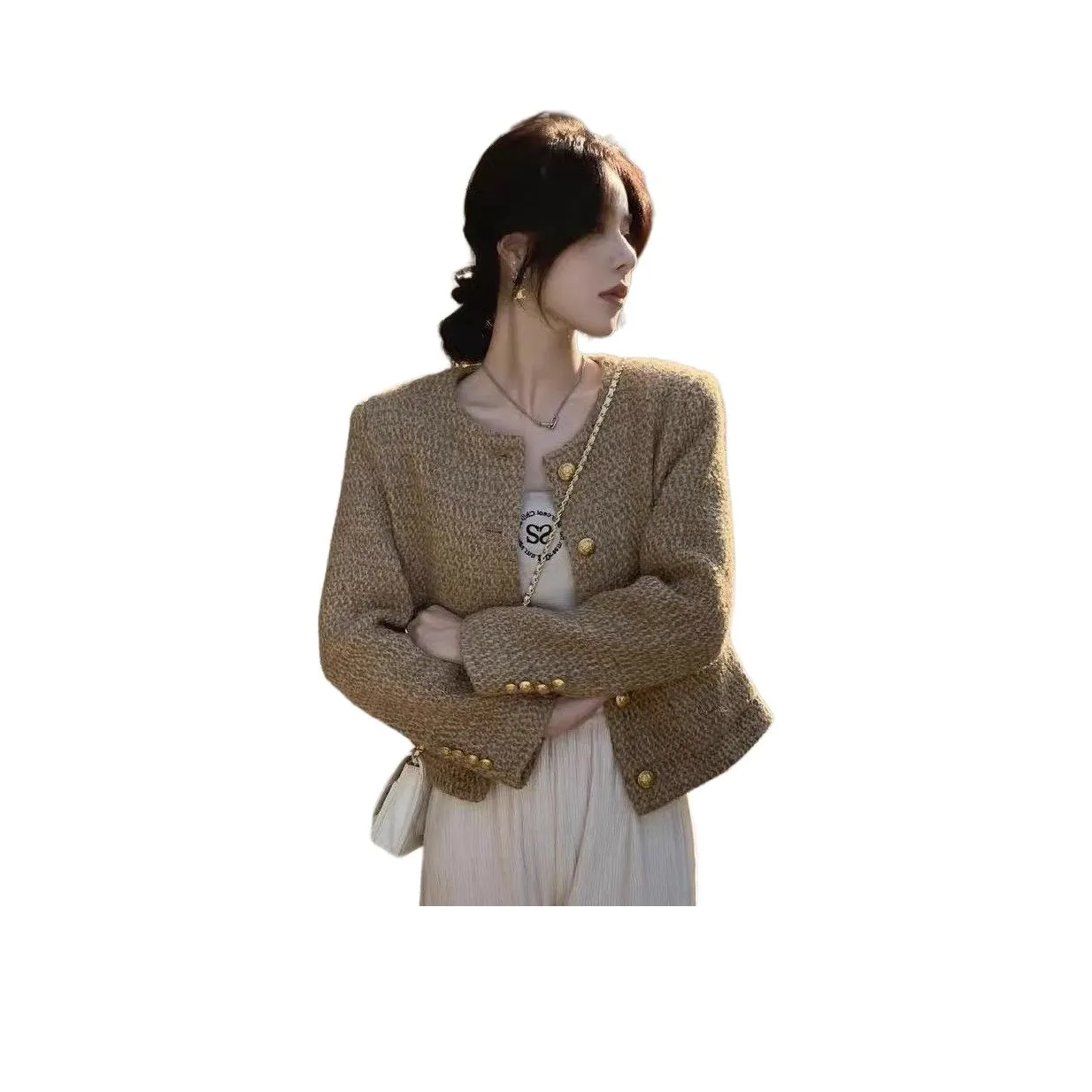 BONAS Шампанское Женские пуховики